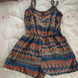 Colorful romper!
